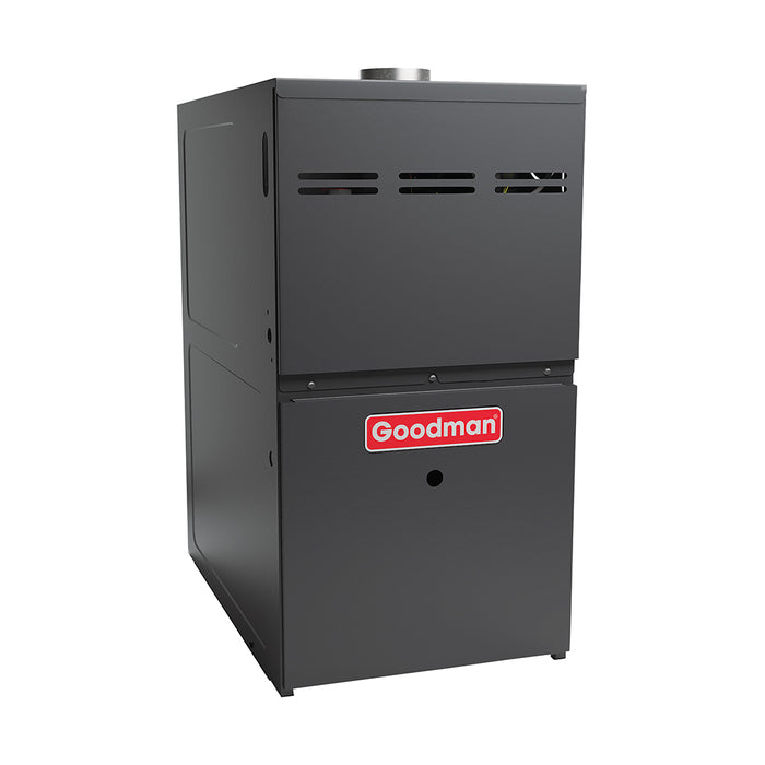 Goodman 2 Ton 19.0 SEER2 R-32 Dual Fuel System | GZV7SA2410 | GRVS800604BU | CAPEA3626C3 | 21" Cabinet Width Upflow/Downflow Coil | 60,000 BTU/h Upflow/Horizontal Single-Stage Variable-Speed ECM Ultra Low NOx Furnace