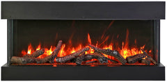 Remii BAY SLIM 3 Sided Smart Electric Fireplace