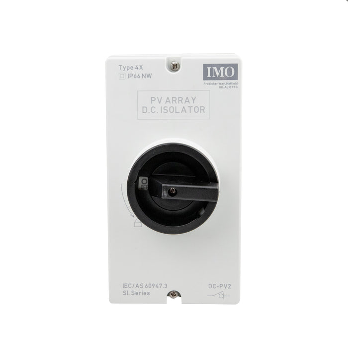 IMO DC Disconnect Rooftop Isolator Switch - SI32-PEL64R-4  Mini Split Systems Direct