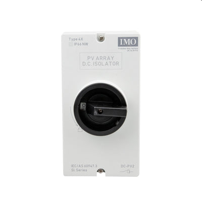 IMO DC Disconnect Rooftop Isolator Switch - SI32-PEL64R-4  Mini Split Systems Direct