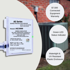 Intermatic AG3000 HVAC Surge Protector - Reliable, UL Listed Safety - AG3000  Mini Split Systems Direct