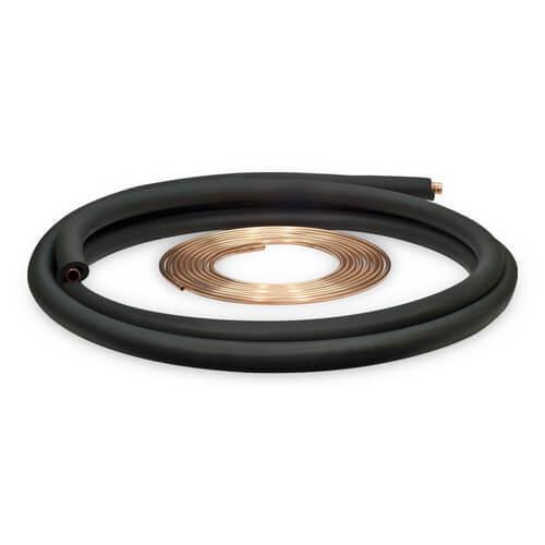 JMF Company 3/8" LL x 1-1/8" SL x 25 ft. Refrigerant Line Set - LS3811825  Mini Split Systems Direct