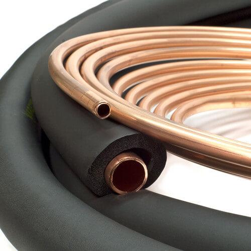 JMF Company 3/8" LL x 1-1/8" SL x 35 ft. Refrigerant Line Set - LS3811835  Mini Split Systems Direct