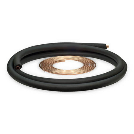JMF Company 50 Feet of 3/8" LL x 3/4" SL x 3/8" Insulated Line Set - LS383450  Mini Split Systems Direct