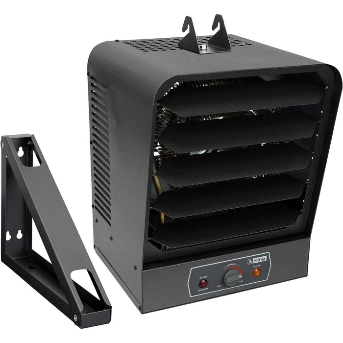 King Electric Garage Heater with Bracket and Thermostat 240V 1PH 7500W - GH2407TB - GH2407TB  Mini Split Systems Direct