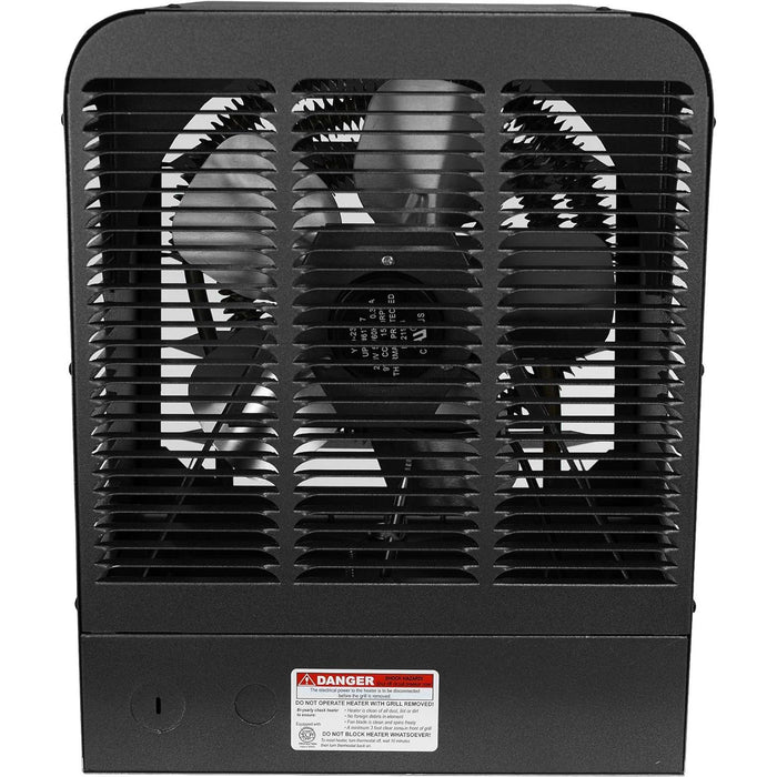 King Electric Garage Heater with Bracket and Thermostat 240V 1PH 7500W - GH2407TB - GH2407TB  Mini Split Systems Direct