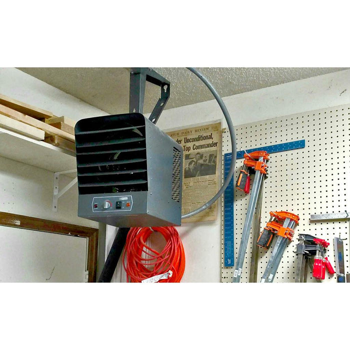 King Electric Garage Heater with Bracket and Thermostat 240V 1PH 7500W - GH2407TB - GH2407TB  Mini Split Systems Direct