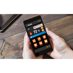 King Electric Hoot Single Pole Wi-Fi Programmable Electronic Thermostat 120/208/240V 16A - K901 - K901-B-K901-W  Mini Split Systems Direct