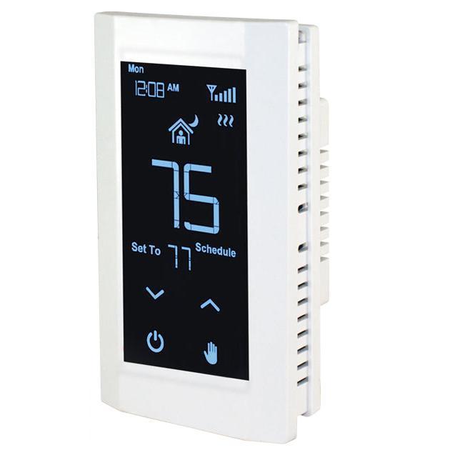 King Electric Hoot Single Pole Wi-Fi Programmable Electronic Thermostat 120/208/240V 16A - K901 - K901-B-K901-W  Mini Split Systems Direct