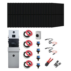 Complete Hybrid Solar Kit - EG4 PowerPro ESS | 12 kW AC Output | Up To 45 kWh Battery Backup [Kit-E0007]