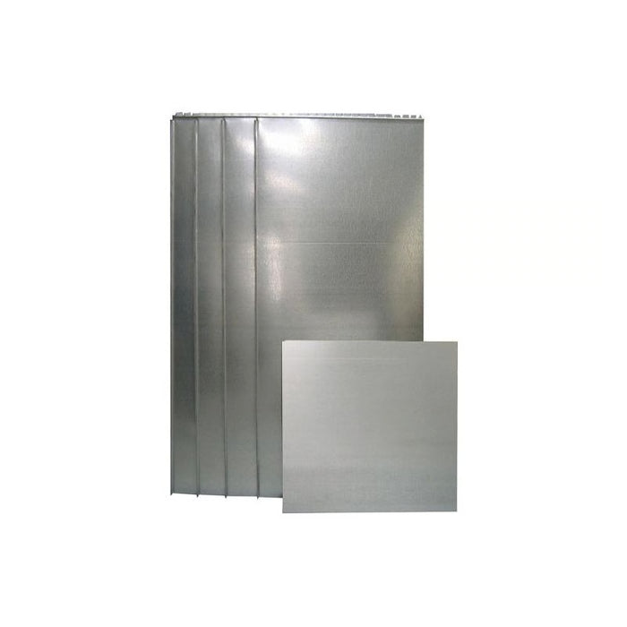 Knockdown Supply Plenum with Top - 16.5" x 20" x 36" - B Width - 74G36H  Mini Split Systems Direct