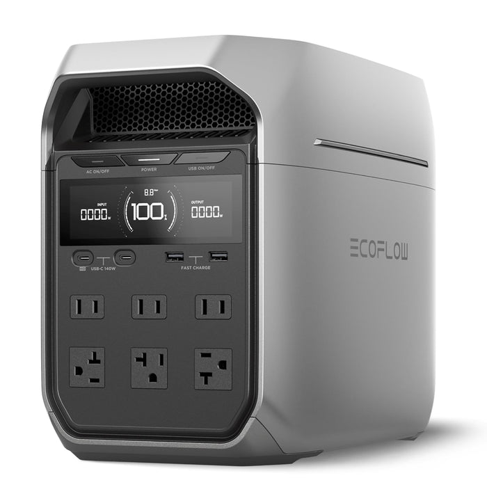 EF ECOFLOW Portable Power Station DELTA 2, 1024Wh LiFePO4 Battery, 1800W AC/100W USB-C Output, Solar Generator for Home Backup Power (Solar Panel Optional), Camping & RVs (AC Cable Included) - B0FXXT3CRB-B0FXXVQG9K-B0DCBV939X-B0G15GWNZQ-B0DCC2BVFW  Mini Split Systems Direct