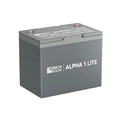 Lightweight 12V LiFePO4 Battery - 4,000 Cycles | Best Value! - RS-B12100  Mini Split Systems Direct