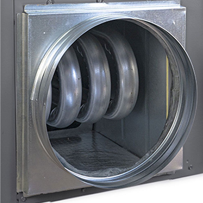 MRCOOL® 14" Square to Round Adapter Kit (14.5" Supply & 18.125" Return) - M14HSR2436A  Mini Split Systems Direct