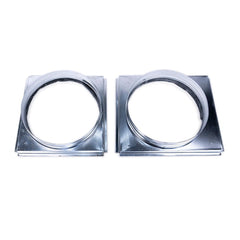 MRCOOL® 14" Square to Round Adapter Kit (14.5" Supply & 18.125" Return) - M14HSR2436A  Mini Split Systems Direct