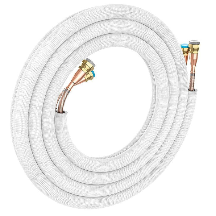 MRCOOL® 16ft 1/4 x 3/8 Pre-Charged Lineset for DIY 6K, 9K & 12K Indoor - R454B - DIY16-1438-O  Mini Split Systems Direct