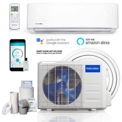 MRCOOL® Advantage Series 4th Gen 24,000 BTU 18 SEER Ductless Mini-Split Air Conditioner and Heat Pump with 16 Foot Line Set (A-24-HP-230C) - A-24-HP-230C  Mini Split Systems Direct