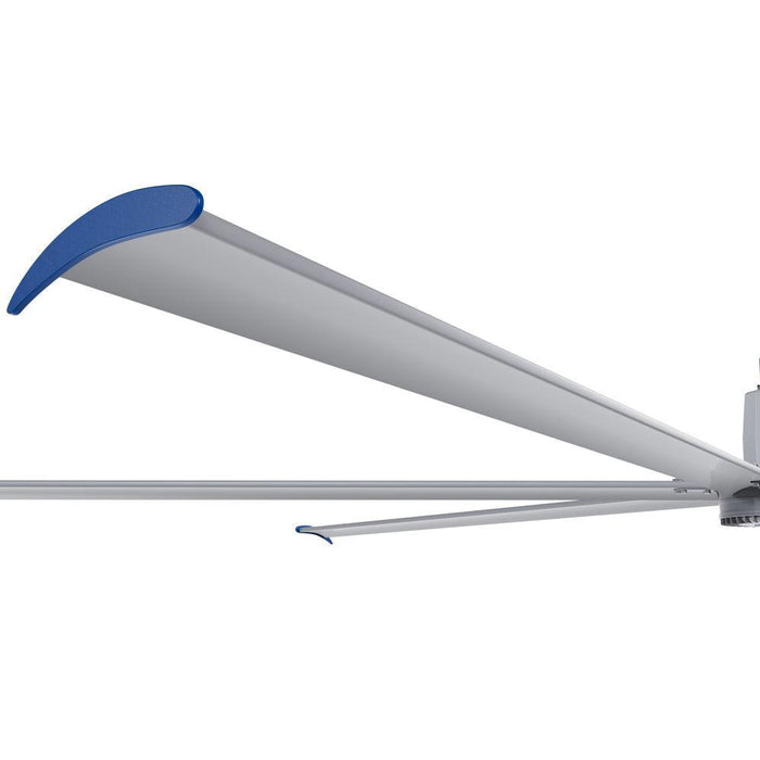 MRCOOL® Cool Blade MCFAN24XBGR Industrial HVLS Fan - 24 Foot Diameter - 6 Blades - 240V 60Hz 1 Phase - Gray - MCFAN24XBGR  Mini Split Systems Direct