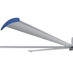 MRCOOL® Cool Blade MCFAN24XBGR Industrial HVLS Fan - 24 Foot Diameter - 6 Blades - 240V 60Hz 1 Phase - Gray - MCFAN24XBGR  Mini Split Systems Direct