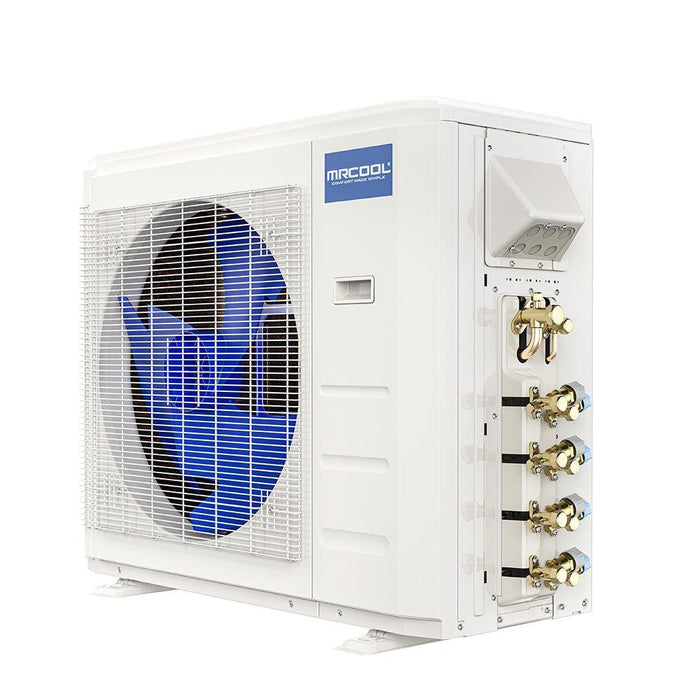MRCOOL DIY 27,000 BTU Mini Split Air Conditioner & Heat Pump System - DIY-MULTI4-27HP230D-O-BYO2ZCASS  Mini Split Systems Direct