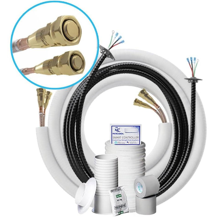 MRCOOL DIY 5th Gen 9,000 BTU Mini Split Heat Pump System - DIY-09-HP-WM-115D25-O  Mini Split Systems Direct