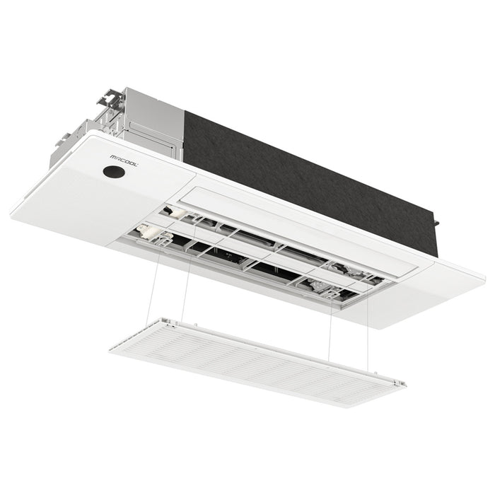 MRCOOL DIY 5th Gen Ceiling Cassette 1 Zone 18000 BTU 22 SEER Ductless Mini Split Heat Pump R454B - DIY-18-HP-CS-230D25-O  Mini Split Systems Direct