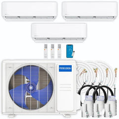 MRCOOL® DIY 5th Gen Multi-Zone 3-Zone 36,000 BTU 23 SEER2 (9K + 9K + 12K) Ductless Mini-Split Air Conditioner and Heat Pump - DIY-MULTI5-36 / DIY-09-2 / DIY-12  Mini Split Systems Direct