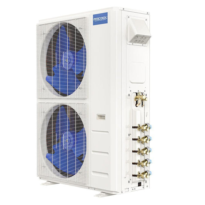 MRCOOL® DIY Mini Split 45,000 BTU 20.5 SEER 5 Zone Ceiling Cassette Ductless Air Conditioner and Heat Pump - 9K + 9K + 9K + 9K + 9k - DIYM548HPC00C00-00  Mini Split Systems Direct