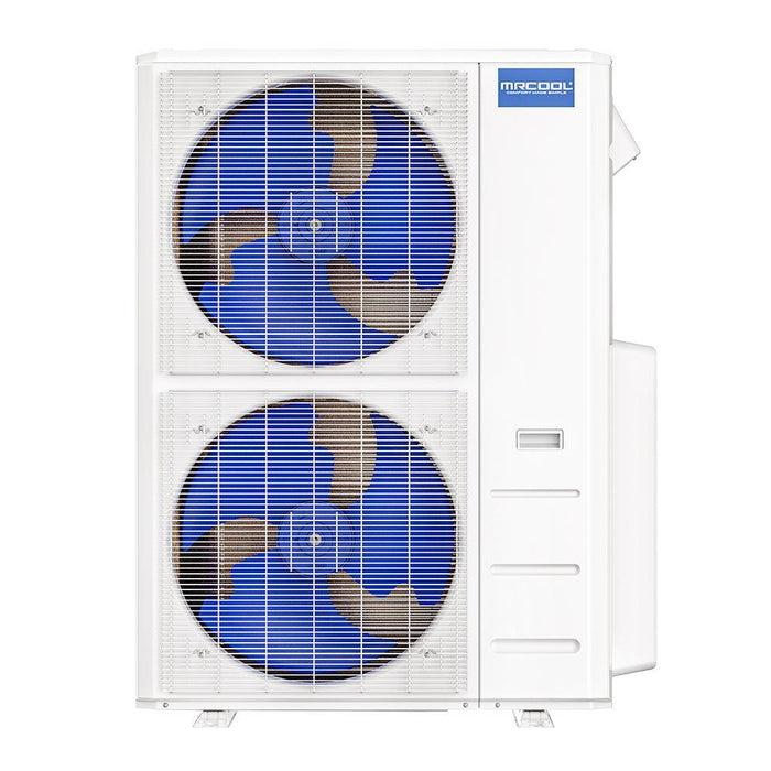 MRCOOL® DIY Mini Split 54,000 BTU 20.5 SEER 4 Zone Ductless Air Conditioner and Heat Pump 9K + 9K + 12K + 24K Full Kit - DIYM448HPW09C00-00  Mini Split Systems Direct