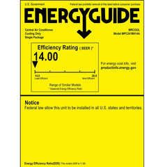 MRCOOL® Signature Series 24K BTU 2 Ton 14 SEER Louvered Air Conditioner Package Unit - Multiposition - MPC241M414A  Mini Split Systems Direct
