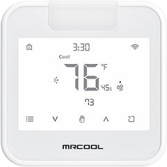 MRCOOL® Smart Programmable WiFi Thermostat MST05 for Ductless Mini Splits - Alexa & Google Assistant Compatible (1 Heat / 1 Cool)