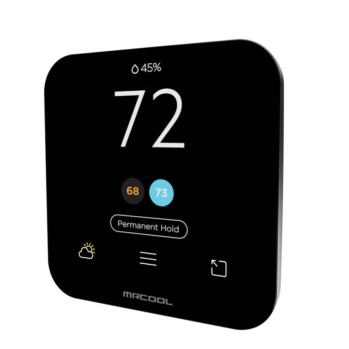 MRCOOL Smart Thermostat (Black) -24V - No wifi on setup required - MST06  Mini Split Systems Direct