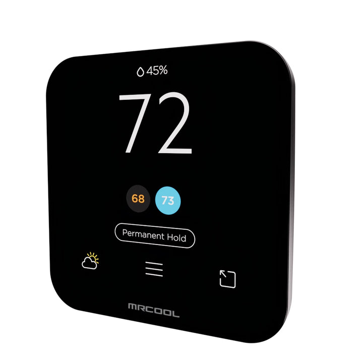 MRCOOL Smart Thermostat (Black) -24V - No wifi on setup required - MST06  Mini Split Systems Direct