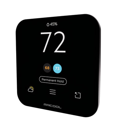 MRCOOL Smart Thermostat (Black) -24V - No wifi on setup required - MST06  Mini Split Systems Direct