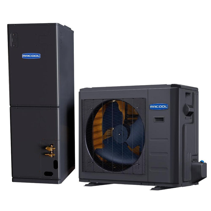MRCOOL® Universal Series 2.5 Ton 30,000 BTU 17.2 SEER2 Central Heat Pump Inverter Split System - R-454B - Multi-position - UHP18030-O / UAH18030-O  Mini Split Systems Direct