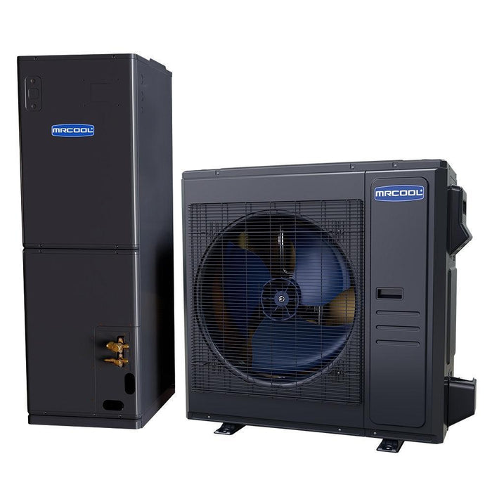 MRCOOL® Universal Series 4 Ton 48,000 BTU 17.5 SEER2 Central Heat Pump Inverter Split System - R-454B - Multi-position - UHP18048-O / UAH18048-O  Mini Split Systems Direct