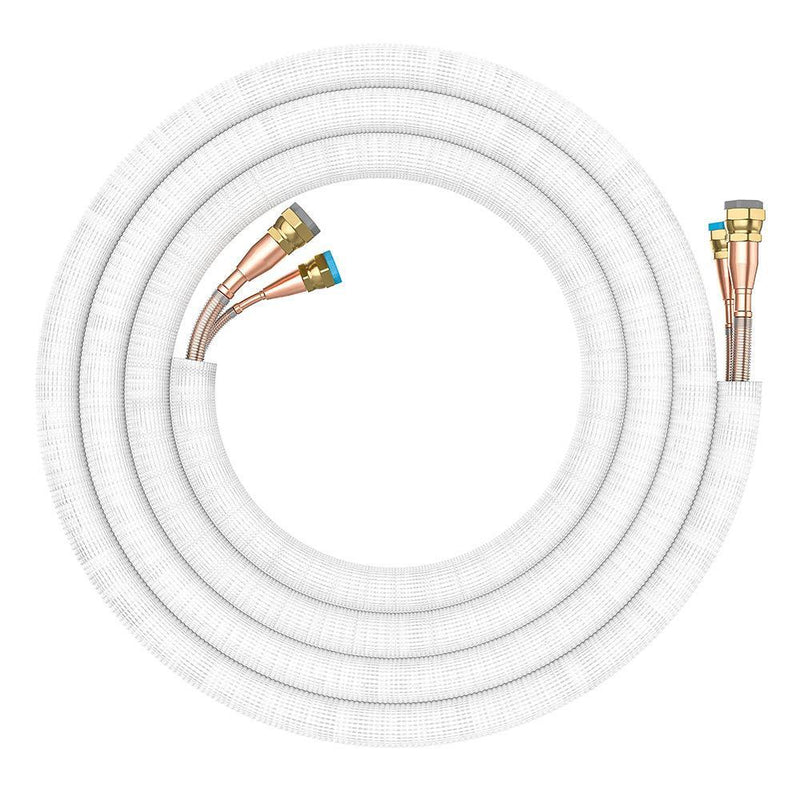 MRCOOL® 25ft 1/4 x 1/2 Pre-Charged Lineset for DIY 18K Indoor - R454B