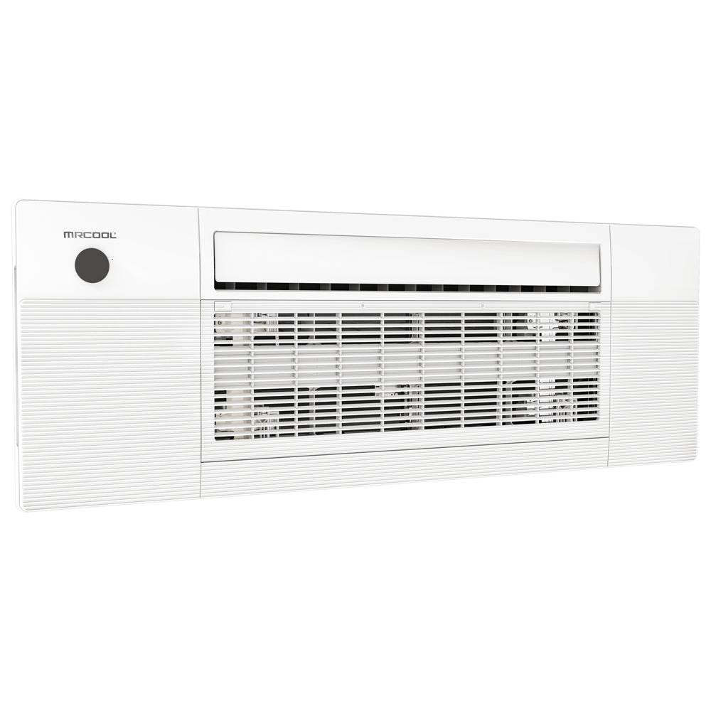 MRCOOL® DIY Mini Split 21,000 BTU 21 SEER 2 Zone Ceiling Cassette Ductless Air Conditioner and Heat Pump - 9K + 12K