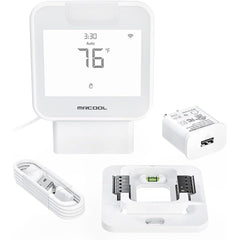 MRCOOL® Smart Programmable WiFi Thermostat MST05 for Ductless Mini Splits - Alexa & Google Assistant Compatible (1 Heat / 1 Cool)