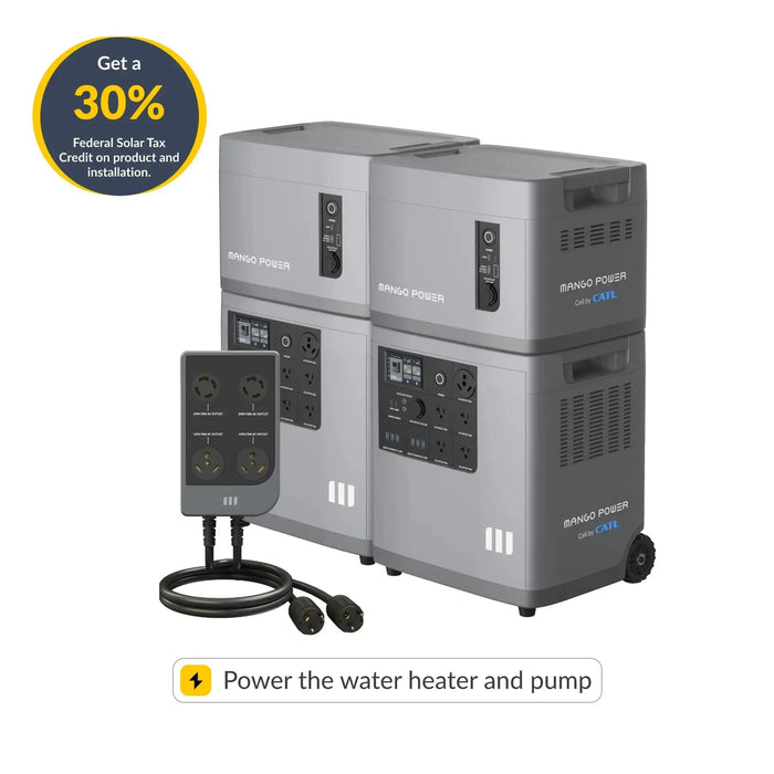 Mango Power E Home Backup and Portable Power Station - MPE01US1N001-MPB01US1N004-MPB01US1N025-MPB01US1N003-MPB01US1N005  Mini Split Systems Direct