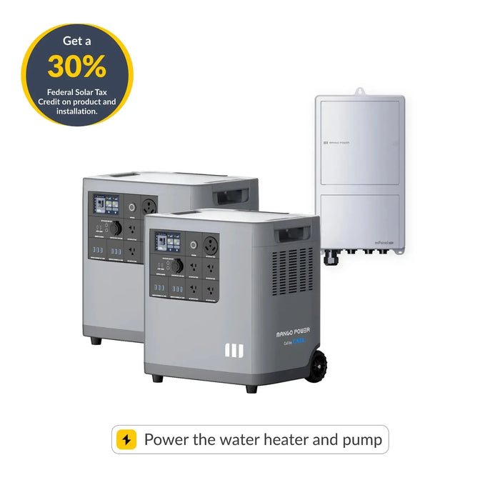 Mango Power E Home Backup and Portable Power Station - MPE01US1N001-MPB01US1N004-MPB01US1N025-MPB01US1N003-MPB01US1N005  Mini Split Systems Direct