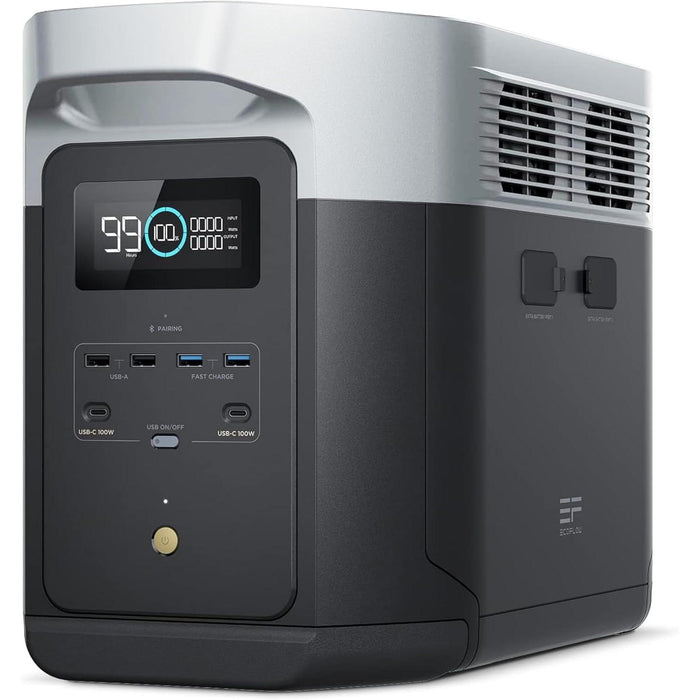 EF ECOFLOW Portable Power Station DELTA 3 Max, 2048Wh LiFePO4 Battery, Solar Generator (Solar Panel Optional), 3400W X-Boost Output, Ultra-Fast 0-80% Charging in 1.13 Hr, Home Backup & RV Camping - B0C4DW17PD-B0FR8VK9B8-B0FR8VG94V-B0C8T7TW4X-B0C4FBGK97  Mini Split Systems Direct