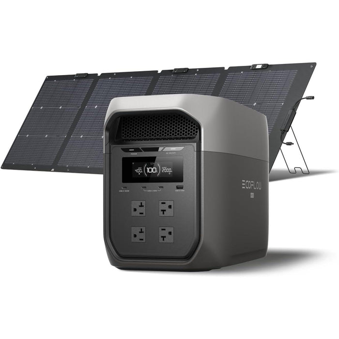EF ECOFLOW Portable Power Station DELTA 3 Max, 2048Wh LiFePO4 Battery, Solar Generator (Solar Panel Optional), 3400W X-Boost Output, Ultra-Fast 0-80% Charging in 1.13 Hr, Home Backup & RV Camping - B0C4DW17PD-B0FR8VK9B8-B0FR8VG94V-B0C8T7TW4X-B0C4FBGK97  Mini Split Systems Direct