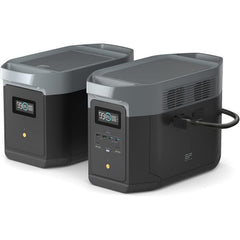 EF ECOFLOW Portable Power Station DELTA 3 Max, 2048Wh LiFePO4 Battery, Solar Generator (Solar Panel Optional), 3400W X-Boost Output, Ultra-Fast 0-80% Charging in 1.13 Hr, Home Backup & RV Camping - B0C4DW17PD-B0FR8VK9B8-B0FR8VG94V-B0C8T7TW4X-B0C4FBGK97  Mini Split Systems Direct