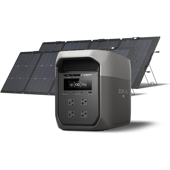 EF ECOFLOW Portable Power Station DELTA 3 Max, 2048Wh LiFePO4 Battery, Solar Generator (Solar Panel Optional), 3400W X-Boost Output, Ultra-Fast 0-80% Charging in 1.13 Hr, Home Backup & RV Camping - B0C4DW17PD-B0FR8VK9B8-B0FR8VG94V-B0C8T7TW4X-B0C4FBGK97  Mini Split Systems Direct