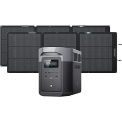EF ECOFLOW Portable Power Station DELTA 3 Max, 2048Wh LiFePO4 Battery, Solar Generator (Solar Panel Optional), 3400W X-Boost Output, Ultra-Fast 0-80% Charging in 1.13 Hr, Home Backup & RV Camping - B0C4DW17PD-B0FR8VK9B8-B0FR8VG94V-B0C8T7TW4X-B0C4FBGK97  Mini Split Systems Direct
