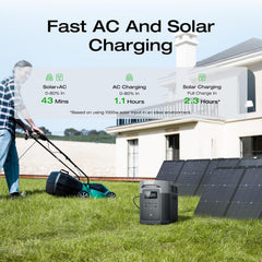 EF ECOFLOW Portable Power Station DELTA 3 Max, 2048Wh LiFePO4 Battery, Solar Generator (Solar Panel Optional), 3400W X-Boost Output, Ultra-Fast 0-80% Charging in 1.13 Hr, Home Backup & RV Camping - B0C4DW17PD-B0FR8VK9B8-B0FR8VG94V-B0C8T7TW4X-B0C4FBGK97  Mini Split Systems Direct