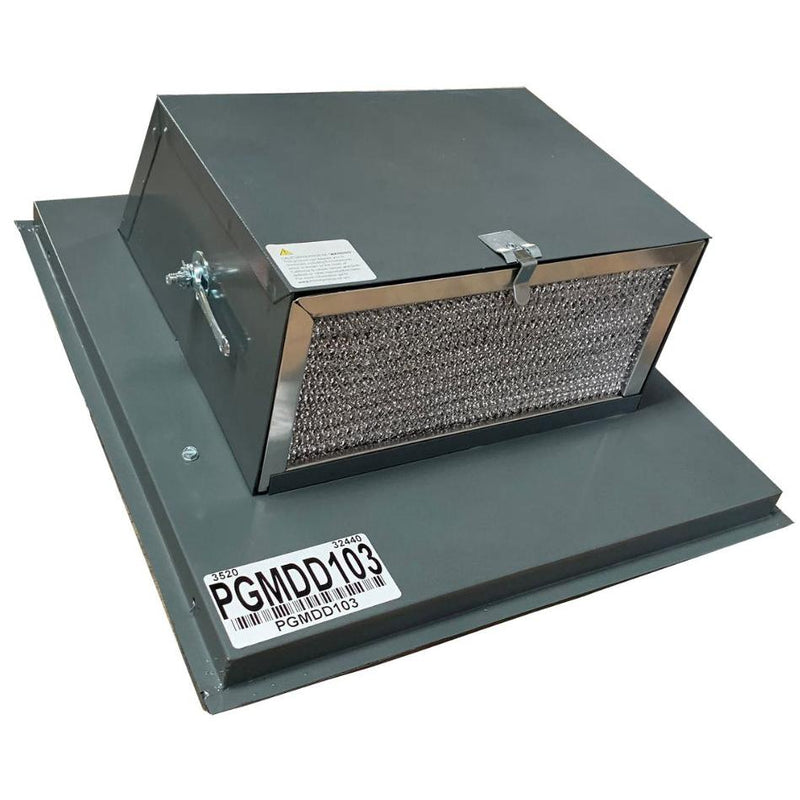 McDaniel Metals PGMDD103 25% Manual Fresh Air Damper - Downflow
