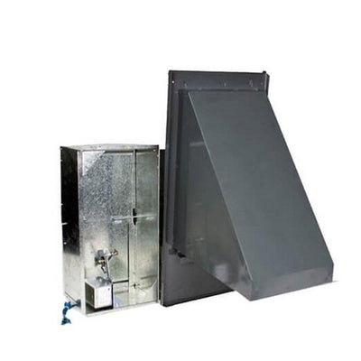 MicroMetl 0270L01166 25% Manual Fresh Air Damper - 3 to 6 Tons - 0270L01166  Mini Split Systems Direct