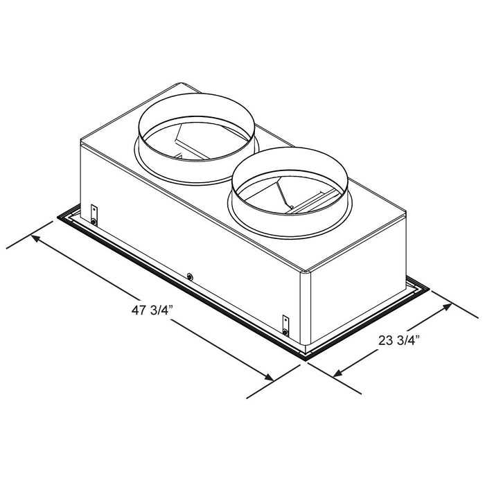 MicroMetl CDK36 Concentric Duct Kit - CDK36  Mini Split Systems Direct